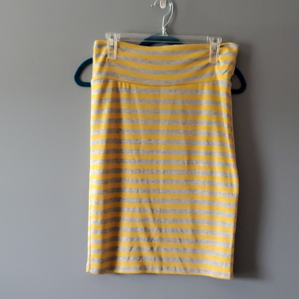 Stripe Pencil Skirt